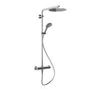 LAUFEN TwinPlus Système de douche, set complet, pomme de douche x300mm, HF905457100600
