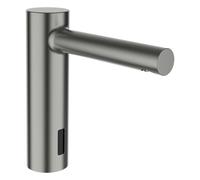 Laufen Twintronic - Mitigeur de lavabo électronique, sans mélangeur, alimentation par batterie, inox brossé HF707004423060