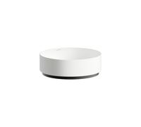 Vasque Laufen UNISONO H512UO20001121 325 x 325 x 106 mm, sans plage de robinetterie, sans perçage pour robinetterie, sans trop-plein, blanche