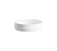 LAUFEN UNISONO Cuvette de lavabo, ronde, sans trou pour robinet, sans trop-plein, 375x375x114mm, H517UO30001121, Couleur: Blanc brillant
