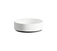 Vasque Laufen UNISONO H512UO37571121 375 x 375 x 116 mm, sans plage de robinetterie, sans perçage pour robinetterie, sans trop-plein, blanc mat