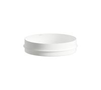LAUFEN UNISONO Cuvette de lavabo, ronde, sans trou pour robinet, sans trop-plein, 400x400x114mm, H517UO40001121, Couleur: Blanc brillant