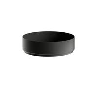 Vasque Laufen UNISONO H512UO47161121 400 x 400 x 116 mm, sans plage de robinetterie, sans perçage pour robinetterie, sans trop-plein, noir mat