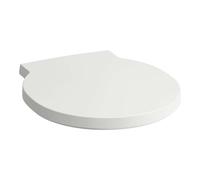 Laufen Abattant WC Val H8942810000001 – Déclipsable, couvercle amovible, frein de chute – Blanc