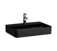 Laufen VAL - Lavabo, 60x42 cm, avec trop-plein, trou pour robinet, noir mat H8102837161041
