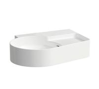 LAUFEN Val H8162884001091 53x40cm, mural, dessous au sol, avec trop-plein, sans trou pour robinet, blanc LCC