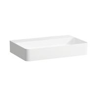 Laufen Lavabo à poser Val H8162847571121 650x420x115 mm blanc mat non percé sans trop-plein