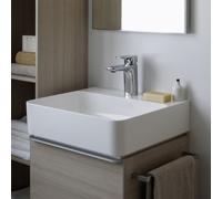 LAUFEN VAL lave-mains, 1 trou pour robinet, sans trop-plein, 450x420mm, H8152810001111, Couleur: Blanc