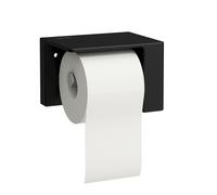 LAUFEN VAL Porte-rouleau de papier, gauche, H8722817160001, Couleur: Noir Mat