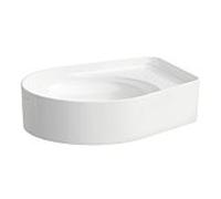 LAUFEN VAL vasque 8122810001121 50x40cm, sans trou pour robinet ni trop-plein, céramique saphir