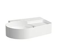 LAUFEN Val vasque H8152887571091 sous, avec trop-plein, sans trou pour robinet, blanc mat