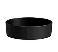 LAUFEN vasque vasque Kartell 8123310201121 42x42x13,5cm, noir, sans chevauchement, céramique saphir