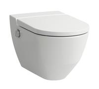 LAUFEN Cleanet navia douche lavabo WC H8206017570001 sans rebord, 37x58cm, blanc mat