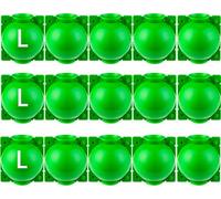 Laufunjoy 15 Pièces Boîte d'Enracinement de Plante Balle de Propagation, Boîte de Greffage Boîte Boule de Propagation Haute Pression Dispositif D'enracinement des Plantes (L, Vert)