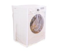 Laundry Appliance Shield - Clear Weather Resistant Film, Reinforced Edge Stitching, Easy Access Front Opening, Compact Folding Storage Style | Perfect for Balcony Utility Room Hostel Residence Househo
