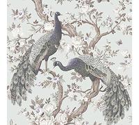 Laura Ashley Belvedere Papier peint Bleu canard