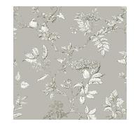 Laura Ashley Elderwood Steel Wallpaper