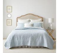 Laura Ashley Felicity Parure de lit 1 Personne, Bleu zéphyr, Jumeau