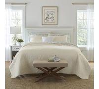 Laura Ashley Felicity Parure de lit 1 Personne, Ivoire, Full/Queen