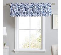 Laura Ashley Home | Cantonnière 100% Coton, Traitement de fenêtre Chic pour décoration de Maison, 18x50, Elise