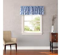 Laura Ashley Home - Cantonnière en Coton, élégante et légère pour décoration d'intérieur (Bleu Charlotte, 218,4 x 38,1 cm)