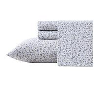 Laura Ashley Home Parure de lit en Satin de Coton Doux pour Grand lit - Élégante, Lisse et Respirante, Vert Vigne