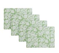 Laura Ashley Lot de 4 Sets de Table en liège pour Tables de Cuisine et de Salle à Manger, résistants à la Chaleur, durables, faciles à Nettoyer, 40,6 x 30,5 cm