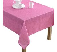 Laura Ashley Nappe décorative, résistante aux Plis et aux Taches, Anti-déversement, imperméable, Facile d'entretien, Lavable, pour Salle à Manger, Cuisine, Vacances et fêtes - 152,4 x 213,4 cm -