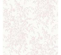 Laura Ashley Papier peint intissé Picardie Petal 1005 x 52cm Rose