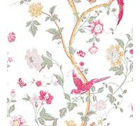 Laura Ashley Papier peint intissé Summer Palace Peony 1005 x 52cm Rose | Revêtement Mural, Tapisserie | Ambiance Facile à poser et à Enlever