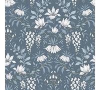Laura Ashley Papier peint Parterre Dark Seaspray