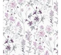 Laura Ashley Wild Meadow Papier peint Iris pâle