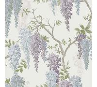 Laura Ashley Wisteria Garden Papier peint Iris pâle