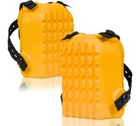 LAUTER SCHUTZ ® Genouillères professionnelles en polyuréthane pour le travail - Protection des genoux d'extérieur [Texture antidérapante et sangles réglables] pour artisans et bricoleurs [Fabricant