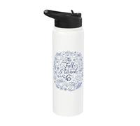 L'automne où j'ai fêté mes 6 ans, joli 6e anniversaire d'automne Stainless Steel Insulated Water Bottle
