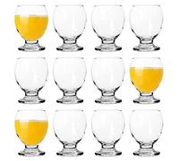 LAV 12x 280ml Nectar Gobelets en Verre - Lave-Vaisselle Cuisine Eau Cocktail Jus Gin Vin Whisky Buvant Verrerie Verres Ensemble