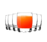 Lav 6 pièces Adora Lunettes Ensemble Prise de Vue - Verre d'alcool Shooter Gobelets - Poivron Base - 80ml