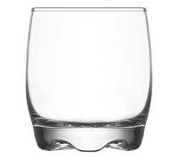 Lav 6 pièces Adora Whisky Verres Set - Couleur Liqueur Rocks Old Fashioned Gobelets - Poivron Base - 290ml - Multi