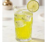 LAV 6 pièces Keops Art Déco Highball Lunettes Set - Verre Vintage Coupe Longue Boisson Cocktail Gobelets - 460ml