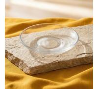 LAV 6X Clair 10cm Klasik Soucoupe Tasse è Thè en Verre - Petit Ancien Cuisine Cafè Cappuccino Espresso Tasse è thè Assiettes