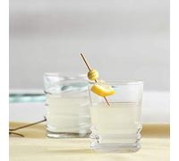 LAV 6X Clair 80ml Elegan Verres è Liqueur - Petit Vodka Tequila Gelèe Cocktail Mini Dessert Faire la Fète Buvant Verre Tasses Ensemble