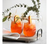 LAV 6X Gaia 590ml Extra Grand Verres à Vin sans Pied - Verre Rouge Blanc Rose Pas de Tige Cocktail Party Gobelet à Boire Ensemble-Cadeau - by