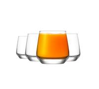 LAV 6X Lal 345ml Verres à Whisky - Verre Démodé Scotch Bourbon Rhum Cocktail Gobelets à Boire Coffret Cadeau - by