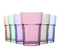 LAV Aras Highball Cocktail Tumbler Lunettes - 365ml - Multicolore - Paquet de 12