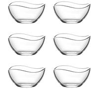 Lav Vira Lot de 6 bols en verre 215 ml