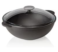 LAVA Cocotte avec couvercle en verre Ø 30 cm Fonte