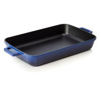 Lava Cocotte Plat à four bleu 40 x 26 x 6,5 cm, Série Roaster square
