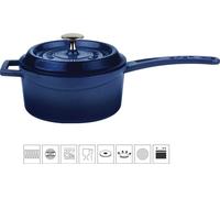 LAVA Metal Bec Ø 16 cm, 1,35 l, fonte, bleu LAVA METAL LVYSOS16K2BLU