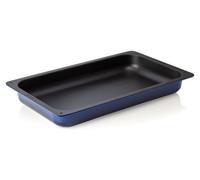 LAVA moule GN bleu - GN 1/1, Série moules GN 36, Fonte émaillée