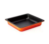 LAVA Plaque à pâtisserie GN orange - GN 2/3, Série plaques GN 36, Fonte émaillée